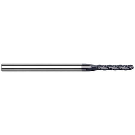 Harvey Tool 1/32 Cutter dia. x 0.1560 in. 5/32 Carbide Ball End Mill for Exotic Alloys, 4 Flutes 778831-C6